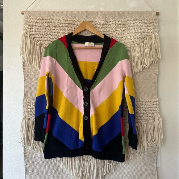Sara Battaglia Rainbow Cardigan - Picture 1 of 5